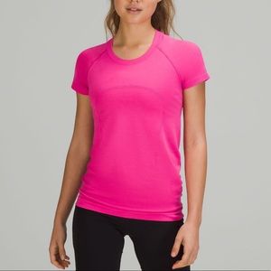 NWT Lululemon Swiftly Tech Short Sleeve Shirt 2.0 Sonic Pink